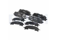 Brake Pad Set, disc brake LP3302 Delphi