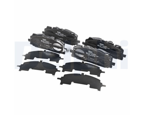 Brake Pad Set, disc brake LP3302 Delphi