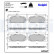 Brake Pad Set, disc brake LP3302 Delphi, Thumbnail 3
