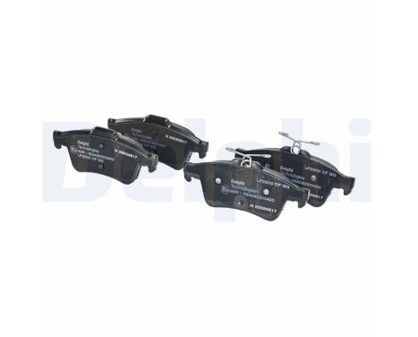 Brake Pad Set, disc brake LP3303 Delphi