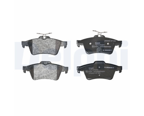 Brake Pad Set, disc brake LP3303 Delphi, Image 2