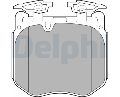 Brake Pad Set, disc brake LP3304 Delphi