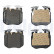 Brake Pad Set, disc brake LP3304 Delphi, Thumbnail 3
