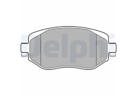 Brake Pad Set, disc brake LP3306 Delphi