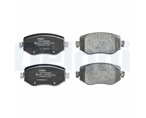 Brake Pad Set, disc brake LP3306 Delphi, Image 2