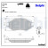 Brake Pad Set, disc brake LP3306 Delphi, Thumbnail 3