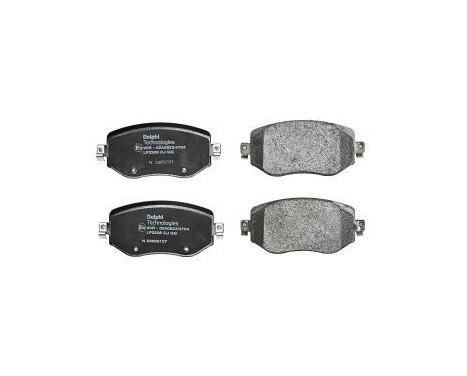 Brake Pad Set, disc brake LP3306 Delphi