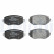 Brake Pad Set, disc brake LP3306 Delphi