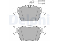 Brake Pad Set, disc brake LP3311 Delphi