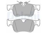 Brake Pad Set, disc brake LP3312 Delphi