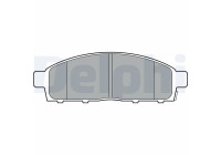 Brake Pad Set, disc brake LP3313 Delphi