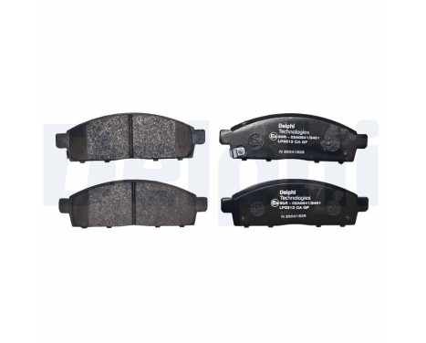 Brake Pad Set, disc brake LP3313 Delphi, Image 3