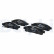 Brake Pad Set, disc brake LP3313 Delphi