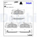 Brake Pad Set, disc brake LP3313 Delphi, Thumbnail 3