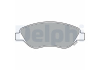 Brake Pad Set, disc brake LP3360 Delphi