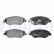 Brake Pad Set, disc brake LP3360 Delphi, Thumbnail 3