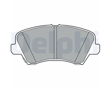 Brake Pad Set, disc brake LP3361 Delphi