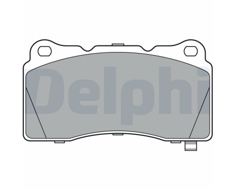 Brake pad set, disc brake LP3362 Delphi