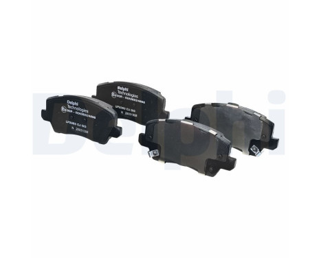 Brake Pad Set, disc brake LP3363 Delphi, Image 2