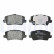 Brake Pad Set, disc brake LP3363 Delphi, Thumbnail 3