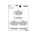 Brake Pad Set, disc brake LP3363 Delphi, Thumbnail 3