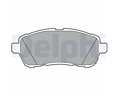 Brake Pad Set, disc brake LP3364 Delphi