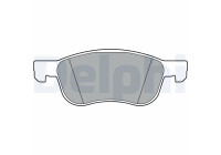 Brake Pad Set, disc brake LP3365 Delphi