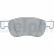 Brake Pad Set, disc brake LP3365 Delphi