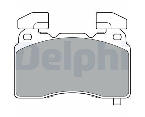 Brake Pad Set, disc brake LP3366 Delphi