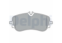 Brake Pad Set, disc brake LP3367 Delphi
