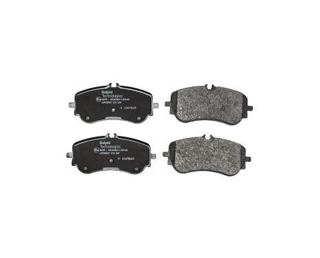 Brake Pad Set, disc brake LP3367 Delphi