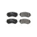 Brake Pad Set, disc brake LP3367 Delphi