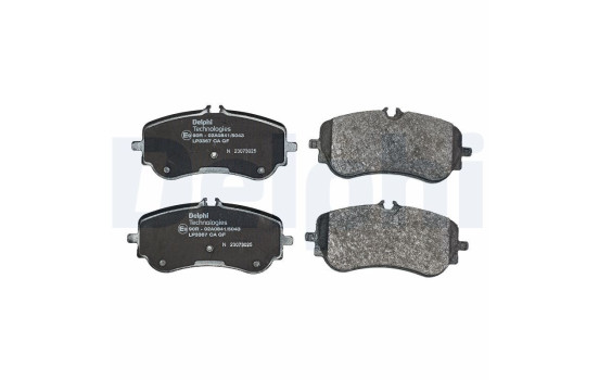 Brake Pad Set, disc brake LP3367 Delphi
