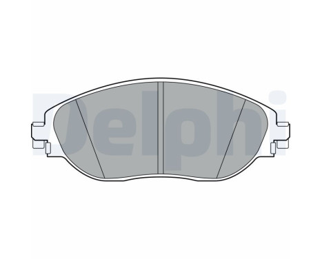 Brake Pad Set, disc brake LP3368 Delphi