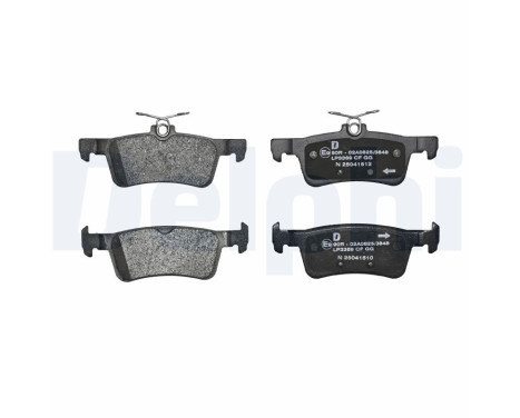 Brake Pad Set, disc brake LP3369 Delphi, Image 3