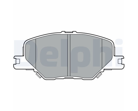 Brake Pad Set, disc brake LP3370 Delphi