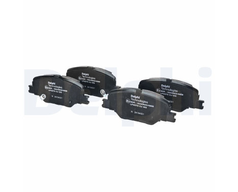 Brake Pad Set, disc brake LP3370 Delphi, Image 2