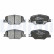 Brake Pad Set, disc brake LP3370 Delphi, Thumbnail 3