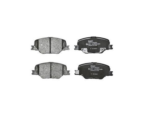 Brake Pad Set, disc brake LP3370 Delphi, Image 2