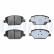 Brake Pad Set, disc brake LP3371 Delphi, Thumbnail 3