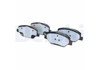 Brake Pad Set, disc brake LP3371 Delphi