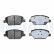 Brake Pad Set, disc brake LP3371 Delphi, Thumbnail 2
