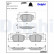 Brake Pad Set, disc brake LP3371 Delphi, Thumbnail 3