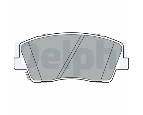 Brake Pad Set, disc brake LP3376 Delphi