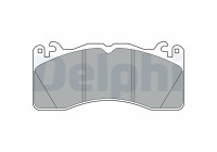 Brake Pad Set, disc brake LP3377 Delphi
