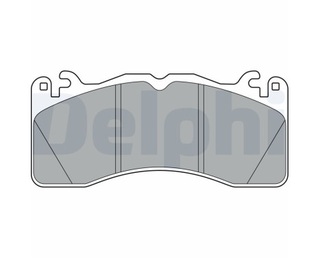 Brake Pad Set, disc brake LP3377 Delphi