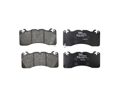 Brake Pad Set, disc brake LP3377 Delphi, Image 3