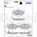 Brake Pad Set, disc brake LP3378 Delphi, Thumbnail 3