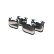 Brake Pad Set, disc brake LP3383 Delphi