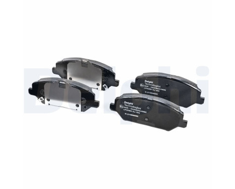 Brake Pad Set, disc brake LP3385 Delphi